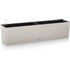 Fioriera da balcone Balconera Color 100X19 H19 con auto irrigazione, BEIGE SABBIA