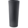 Vaso Fioriera alta SCHIO CONO 70 Ø30 - TERAPLAST, GRIGIO ANTRACITE
