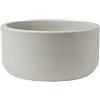 Vaso tondo da interno esterno MOON Ø70 H30 - TERAPLAST, SILVER FOG