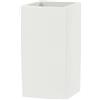 Vaso Fioriera in resina SCHIO CUBO ALTO 40x40 H80 - TERAPLAST, CHALK