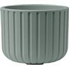 Vaso tondo da interno esterno ECHO Ø49 H38 - TERAPLAST, DARK SAGE