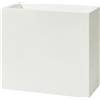 Fioriera rettangolare alta SCHIO TOWER 80X40 H70 - TERAPLAST, CHALK