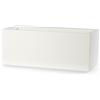 Vaso rettangolare da esterno SCHIO CASSA 80x30 H30 - TERAPLAST, CHALK