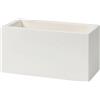 Vaso rettangolare da esterno SCHIO CASSA MAXI 80X40 H40 - TERAPLAST, CHALK