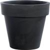 Vaso fioriera in resina STANDARD ONE Ø100 H90 - TERAPLAST, GRIGIO ANTRACITE