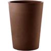 Vaso Fioriera in resina ZAMORA Ø49 H65 - TERAPLAST , BRONZO