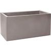 Fioriera rettangolare da esterno in resina Modus Cassetta 80x40 H40 - Nicoli, GRIGIO CENERE