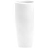 Vaso tondo alto da interno esterno in resina Talos Matt Ø43 H90 - Nicoli, BIANCO OTTICO