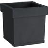 Vaso quadrato THEMIS QUADRO 40x40 H40 - NICOLI, GRIGIO ANTRACITE