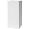 Vaso quadrato alto KUBE HIGH VASO ALTO 30X30 H70 - EURO3PLAST, BIANCO OTTICO