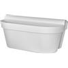 Balconiera Fioriera da Balcone in Resina Be-Up Cassetta 49,5X33 H25 - Euro3plast, BIANCO OTTICO