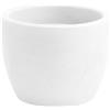Vaso tondo in resina da interno esterno Hera Matt Ø50 H38 - Nicoli, BIANCO OTTICO