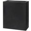 Vaso rettangolare alto SCHIO TOWER MAXI 80X40 H90 - TERAPLAST, GRIGIO ANTRACITE