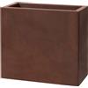 Fioriera rettangolare alta SCHIO TOWER 80X40 H70 - TERAPLAST, BRONZO