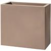 Fioriera rettangolare alta SCHIO TOWER 80X40 H70 - TERAPLAST, CAPPUCCINO