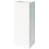 Vaso quadrato alto KUBE HIGH SLIM VASO 25X25 H70 - EURO3PLAST, BIANCO OTTICO