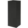 Vaso quadrato alto KUBE HIGH SLIM VASO 25X25 H70 - EURO3PLAST, NERO PERLA