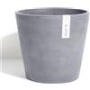 Vaso Tondo AMSTERDAM Ø40 H36 - ECOPOTS, GREY