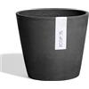 Vaso Tondo AMSTERDAM Ø40 H36 - ECOPOTS, DARK GREY