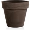 Vaso fioriera in resina STANDARD ONE Ø60 H54 - TERAPLAST, BRONZO