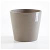 Vaso Tondo AMSTERDAM Ø20 H17 - ECOPOTS, TAUPE