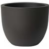 Vaso tondo ETRIA Ø54 H44 - EURO3PLAST, NERO PERLA