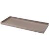 Sottovaso rettangolare 60X24,5 H4,5 CM per Schio Cassa 60 - TERAPLAST, CAPPUCCINO