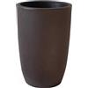 Vaso tondo alto METI H60 Ø40 - TERAPLAST, BRONZO
