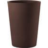 Vaso Fioriera in resina ZAMORA Ø39 H50 - TERAPLAST , BRONZO