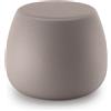 Tavolino sgabello BOOM LOW STOOL Ø51 H40 - PLUST, CRETA