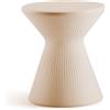 Tavolino sgabello FADE LOW STOOL Ø38 H42 - PLUST, PIETRA