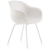 Poltroncina FADE CHAIR 61X55 H80 - PLUST, WHITE LIGHT