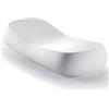 LETTINO PRENDISOLE GUMBALL CON RUOTE 206X83 H42 - BIANCO - PLUST