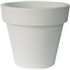Vaso tondo in resina IKON Ø50 H44 - EURO3PLAST, BIANCO OTTICO