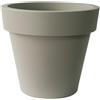 Vaso tondo in resina IKON Ø70 H62 - EURO3PLAST, SABBIA