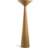 Lampada da terra di Design da Interno + Kit Luce Tebe Lamp Ø60 H180 - Plust, OCRA