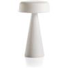 Lampada da tavolo senza fili ricaricabile FADE TABLE LAMP HIGH Ø13 H30 - PLUST, WHITE LIGHT