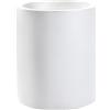 Vaso tondo cilindrico ECHO Ø35 H42 - NICOLI, BIANCO