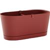 Fioriera da balcone VEGA 40X19 H18 - TERA, BLUSH