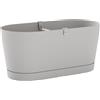 Fioriera da balcone VEGA 40X19 H18 - TERA, CLOUD