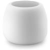Vaso tondo di design BOOM POT Ø51 H40 - PLUST, BIANCO