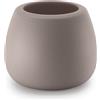 Vaso tondo di design BOOM POT Ø51 H40 - PLUST, CRETA