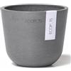Vaso Tondo OSLO Ø45 H39 - ECOPOTS, GREY