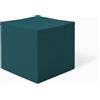 Sgabello LOUNGE CUBE 37x37 H36 - SERRALUNGA, VERDE PAVONE