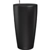 Vaso fioriera alta RONDO Ø32 H56 con auto irrigazione - LECHUZA, NERO OPACO