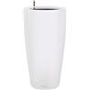 Vaso fioriera alta RONDO Ø32 H56 con auto irrigazione - LECHUZA, BIANCO OPACO