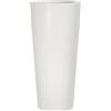 Vaso tondo alto ILIE Ø37 H75 - EURO3PLAST, BIANCO LUCIDO