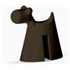 Cane DOGGY 60x27 H55 - SERRALUNGA, TERRACOTTA SCURA