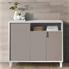 Mobile madia scarpiera Milano 520 - 100x37 H88, SABBIA