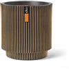 Vaso cilindrico da interno esterno Cylinder Groove Ø36 H38, ORO